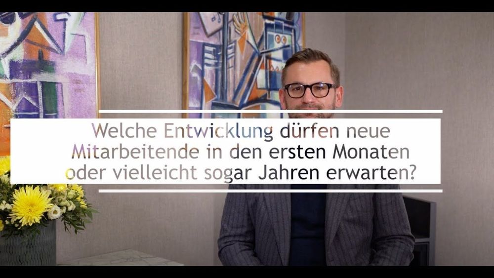 Entwicklung & Perspektiven für neue Mitarbeitende